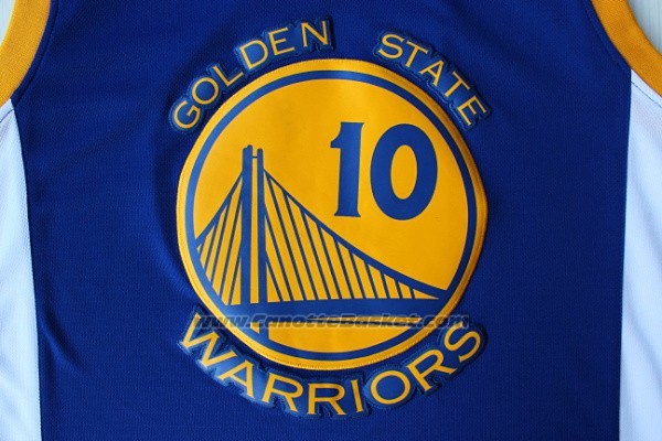 Maglia Golden State Warriors David Lee #10 Blu
